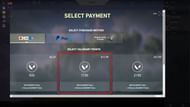 Purchase 1150 points